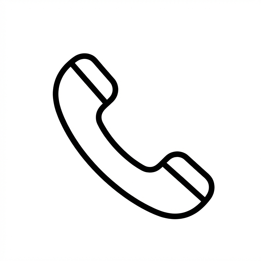 Professional phone consultation mobile service emblem Logo with a phone and truck for Phone Consultation Mobile Service.